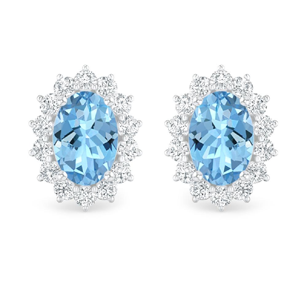 White Gold - Aquamarine