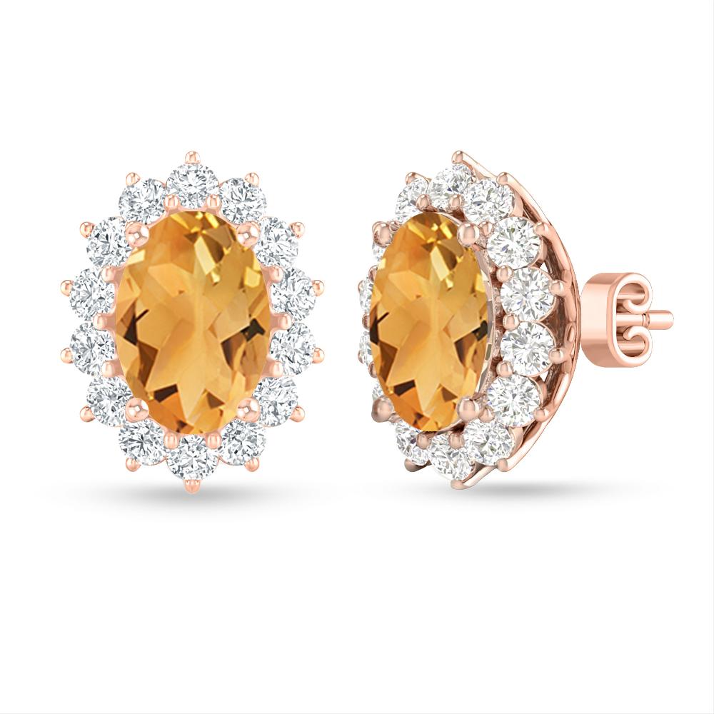 Rose Gold - Citrine