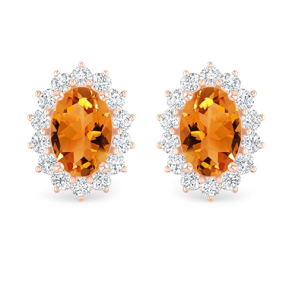Rose Gold - Citrine