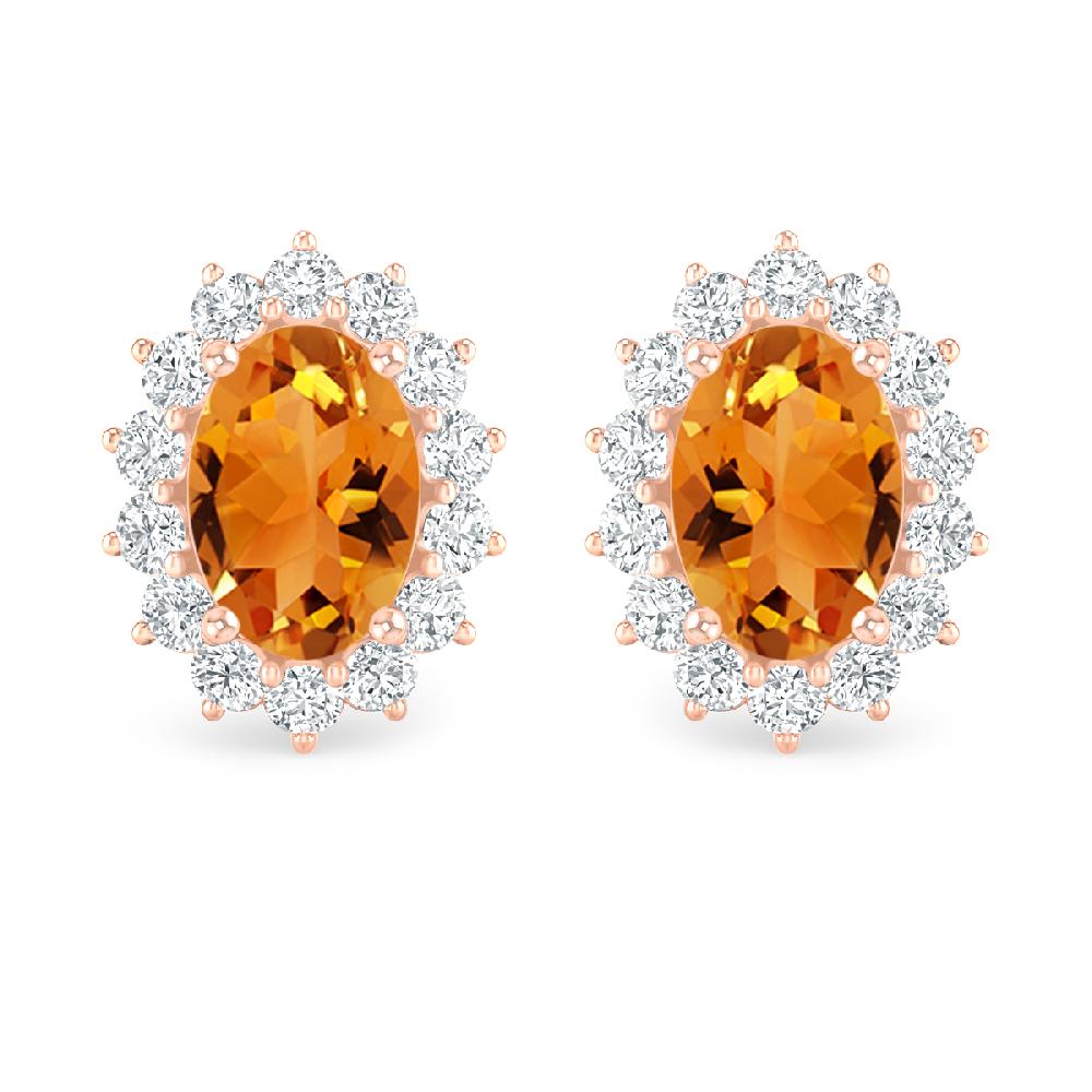 Rose Gold - Citrine