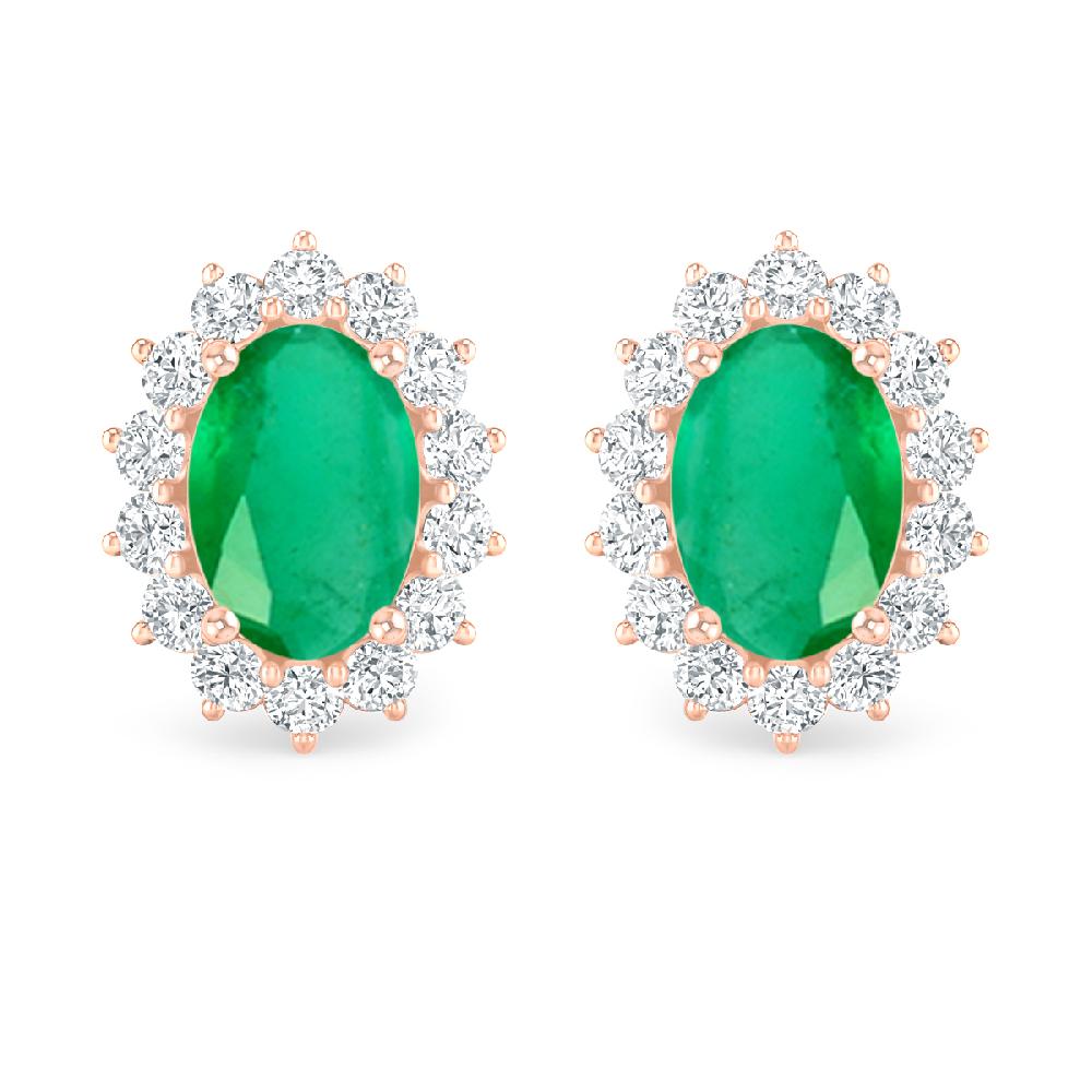 Rose Gold - Emerald