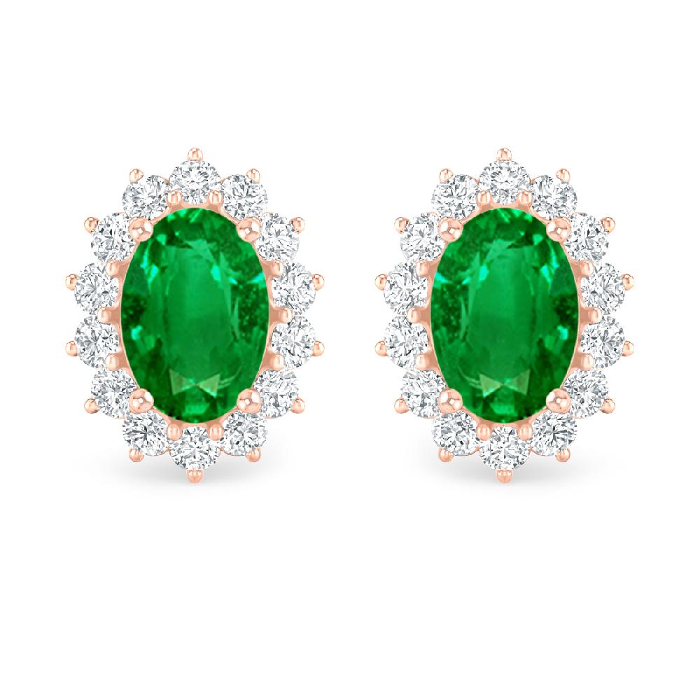 Rose Gold - Emerald