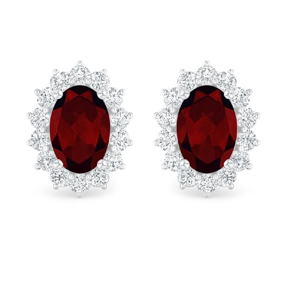 White Gold - Garnet