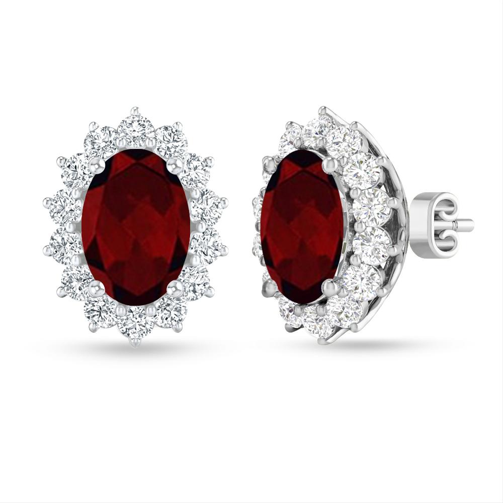 White Gold - Garnet