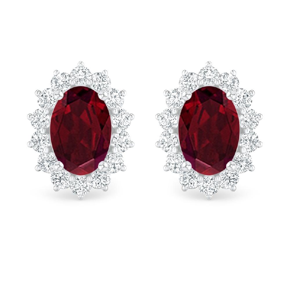 White Gold - Garnet