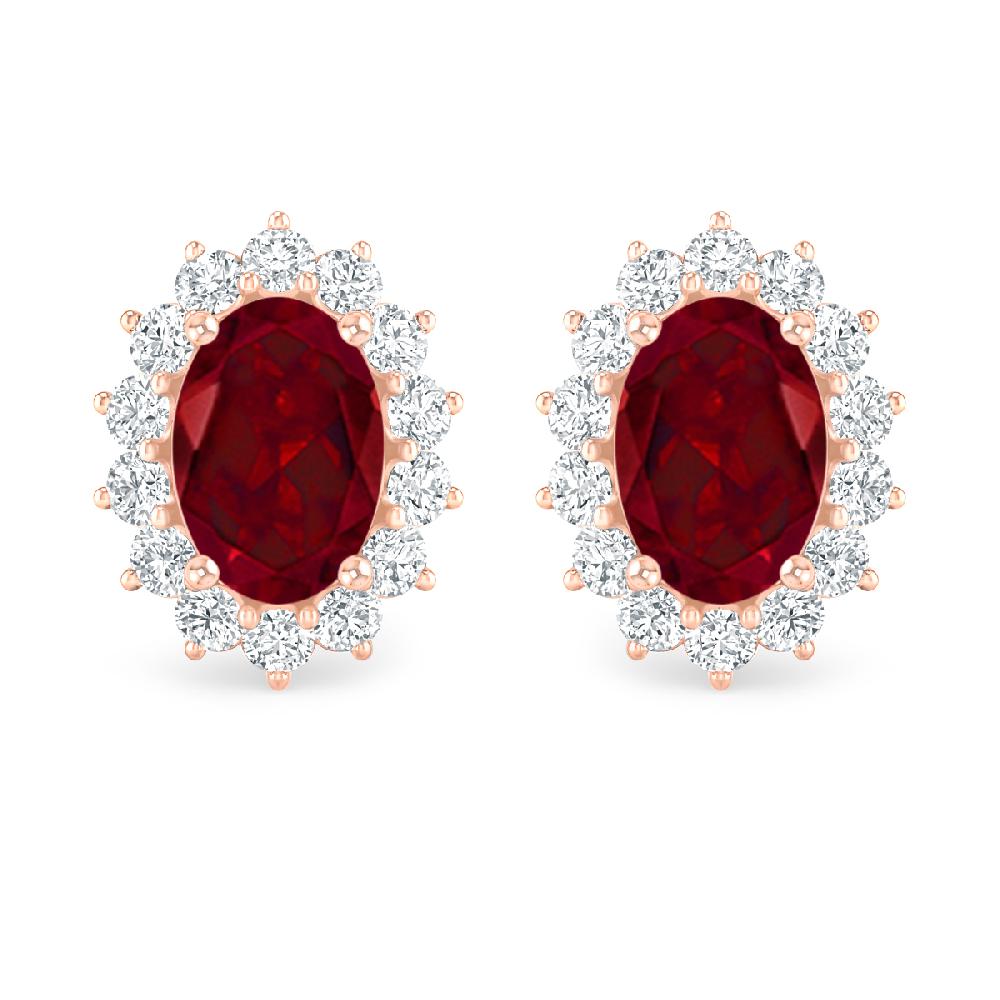 Rose Gold - Garnet