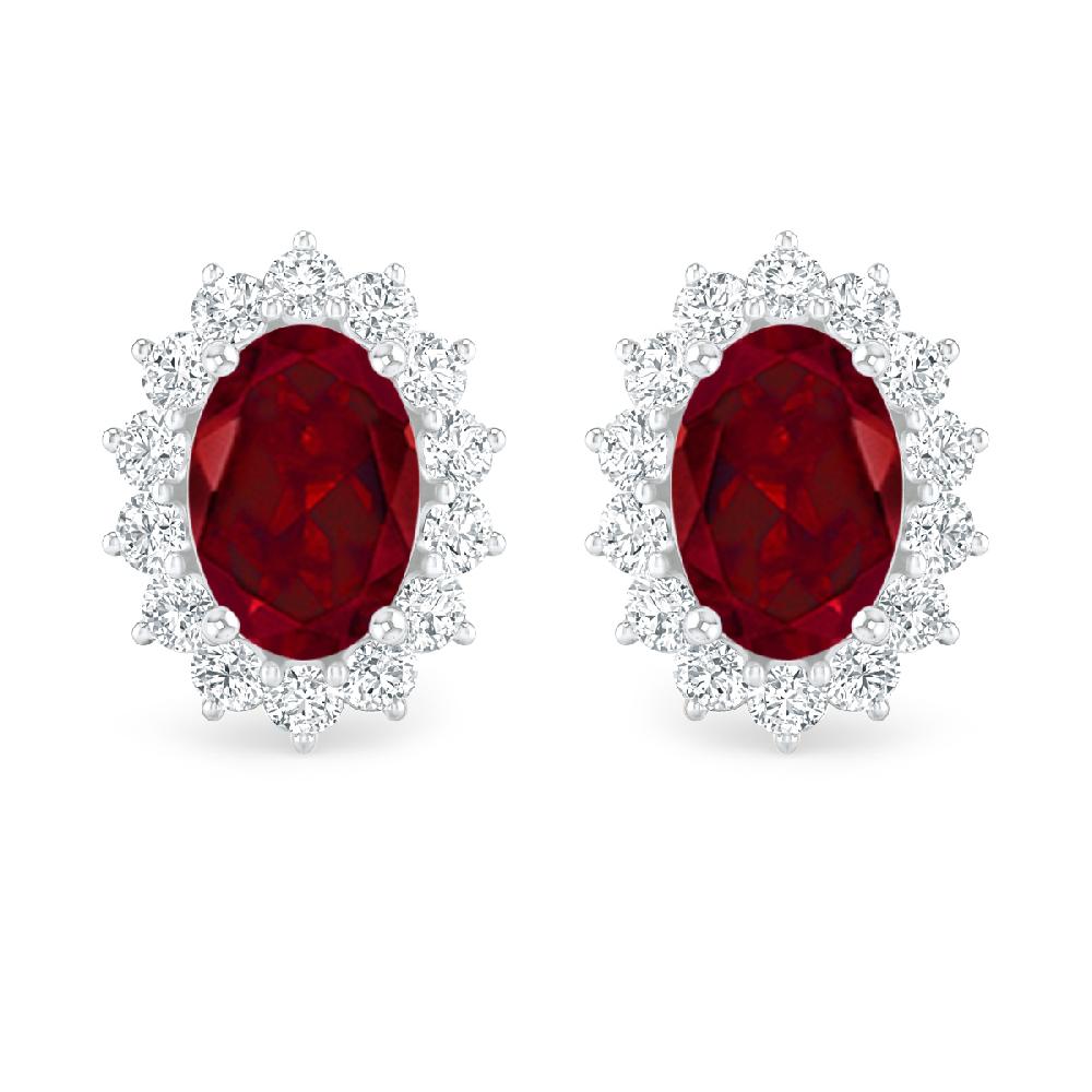 White Gold - Garnet