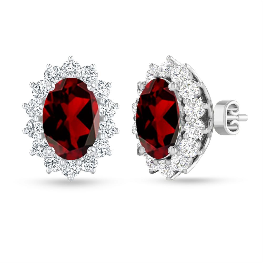 White Gold - Garnet