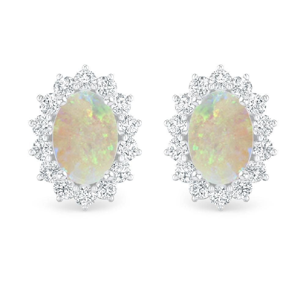White Gold - Opal