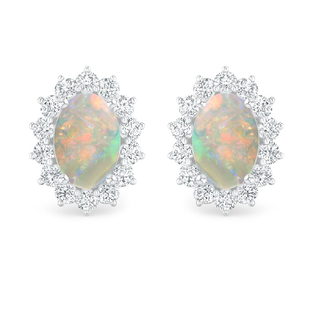White Gold - Opal
