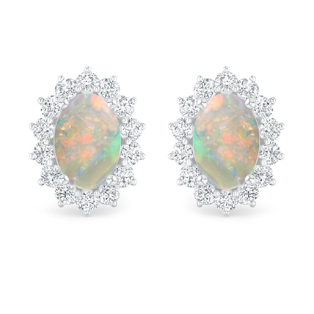 White Gold - Opal