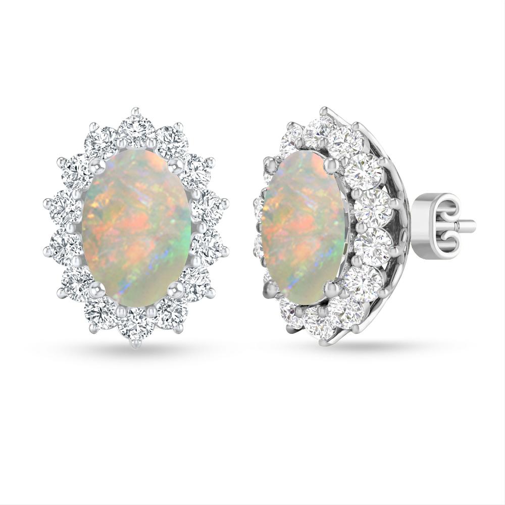 White Gold - Opal