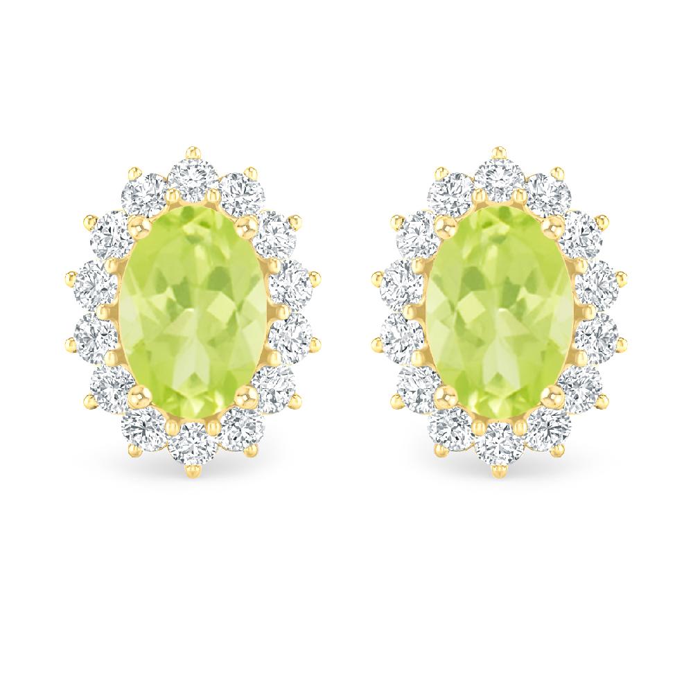 Yellow Gold - Peridot