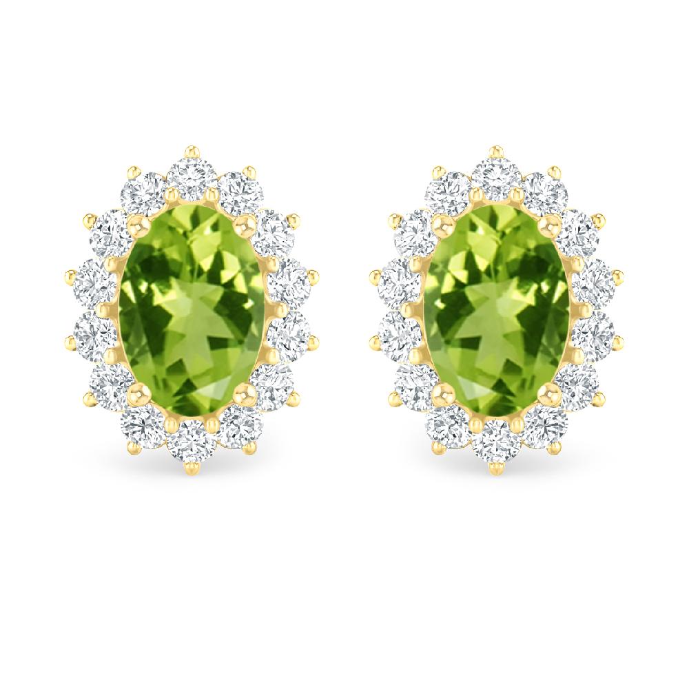 Yellow Gold - Peridot