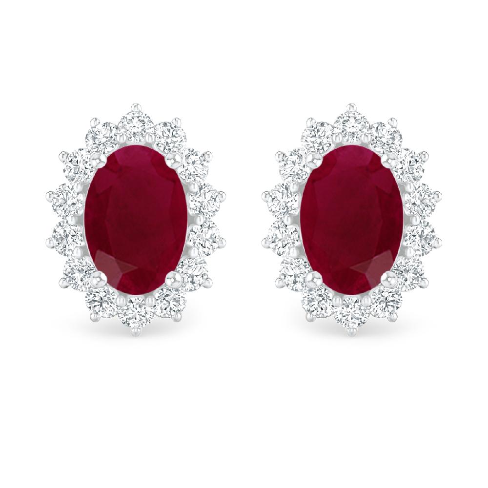 White Gold - Ruby
