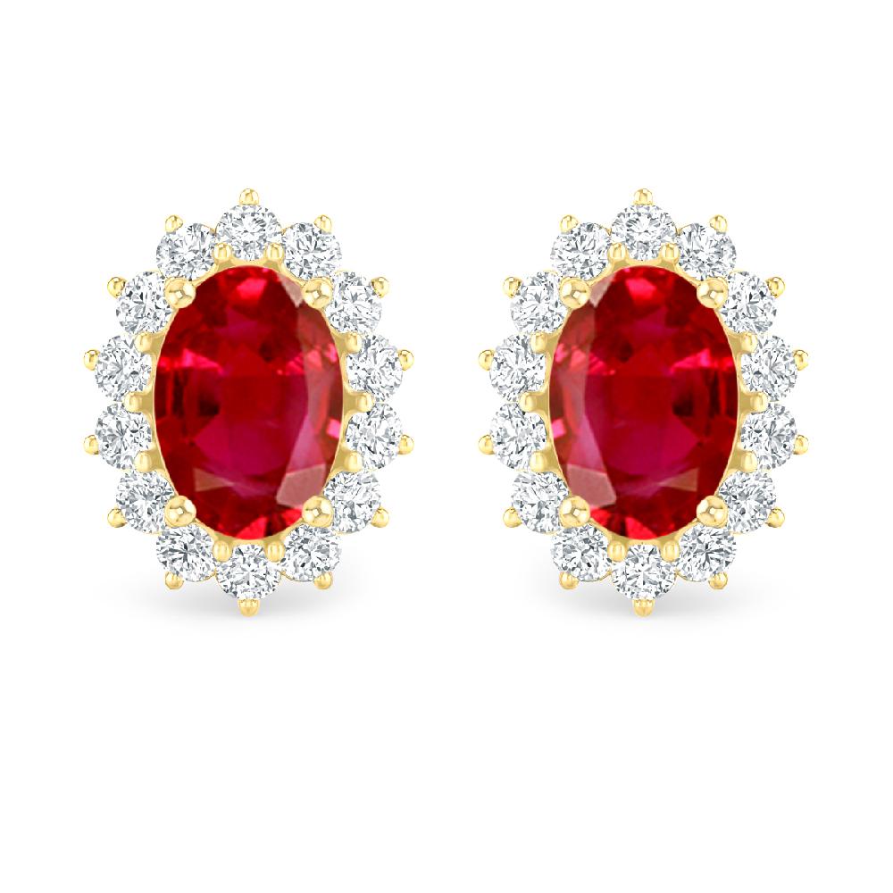 Yellow Gold - Ruby