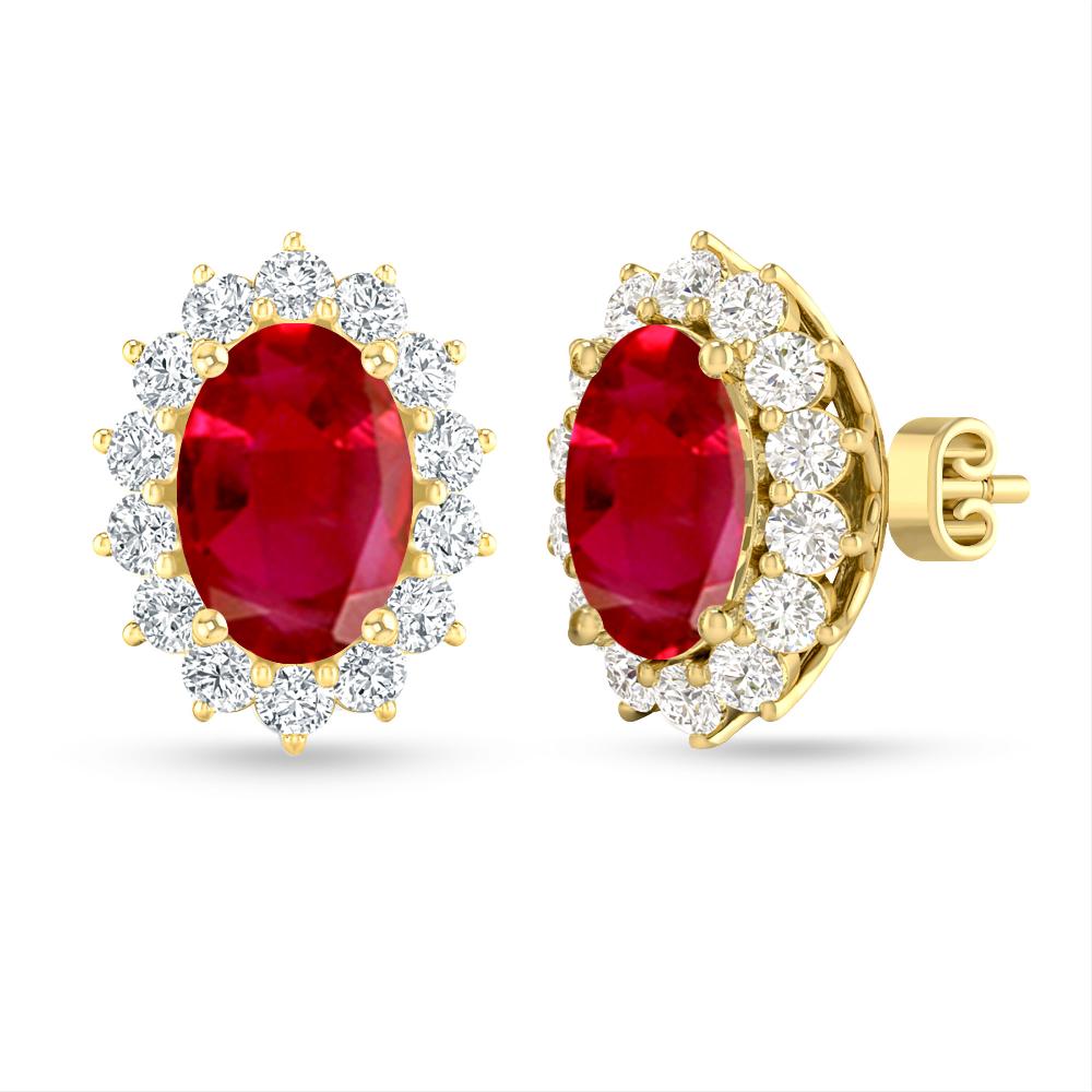 Yellow Gold - Ruby