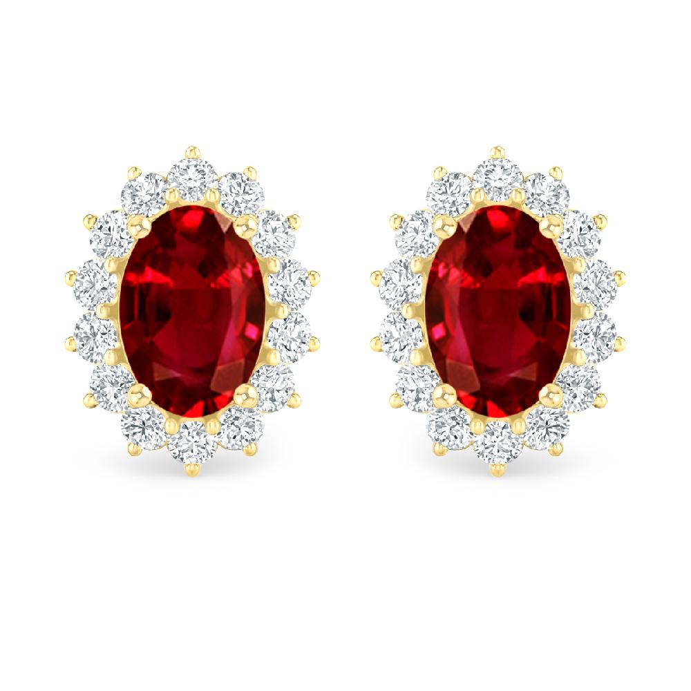 Yellow Gold - Ruby