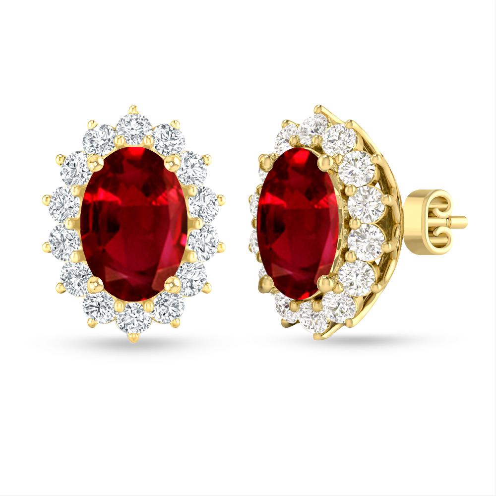 Yellow Gold - Ruby