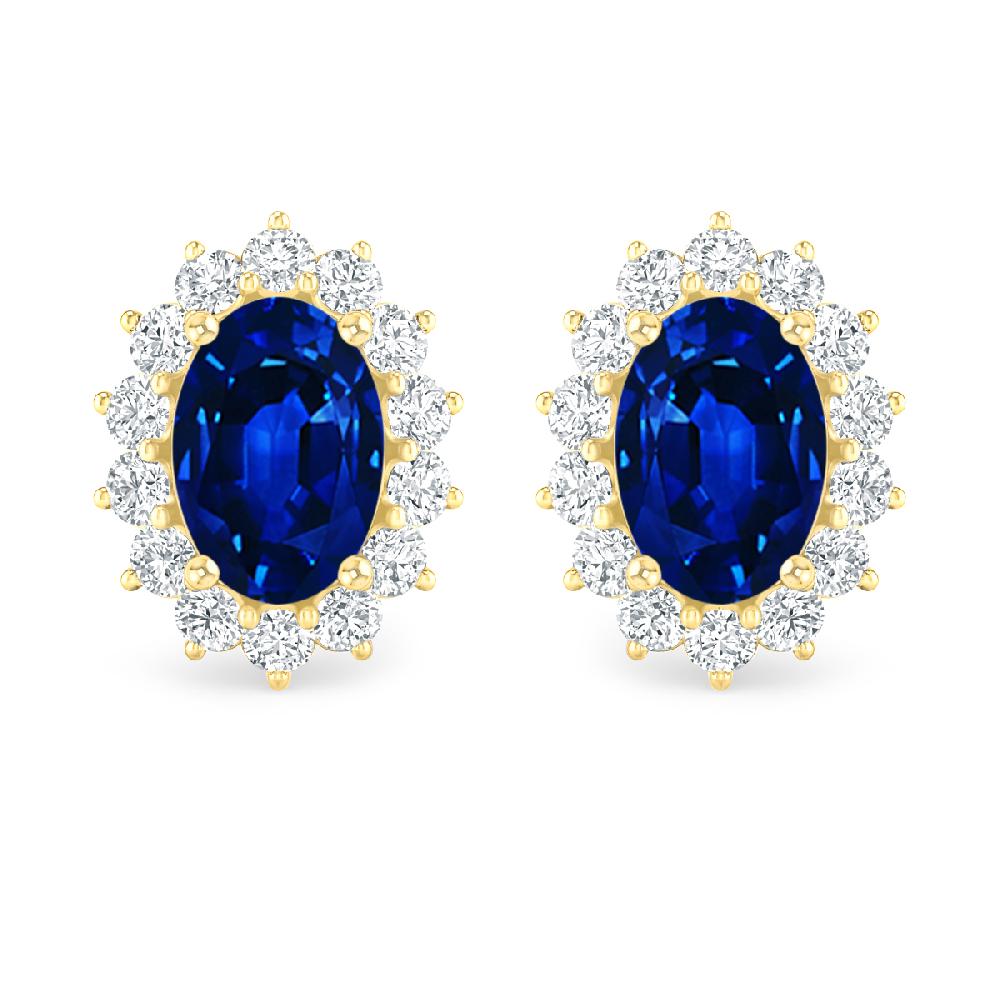 Yellow Gold - Sapphire