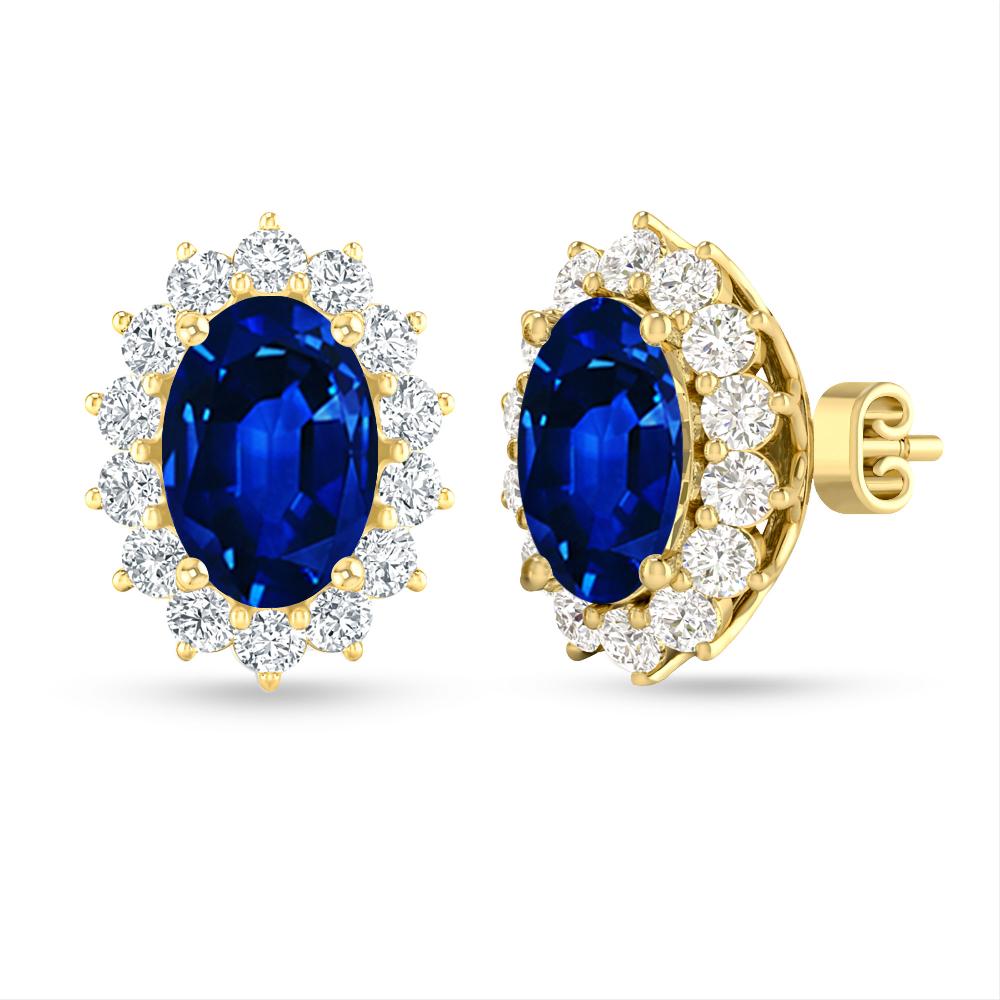 Yellow Gold - Sapphire