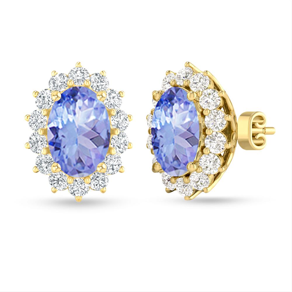 Yellow Gold - Tanzanite