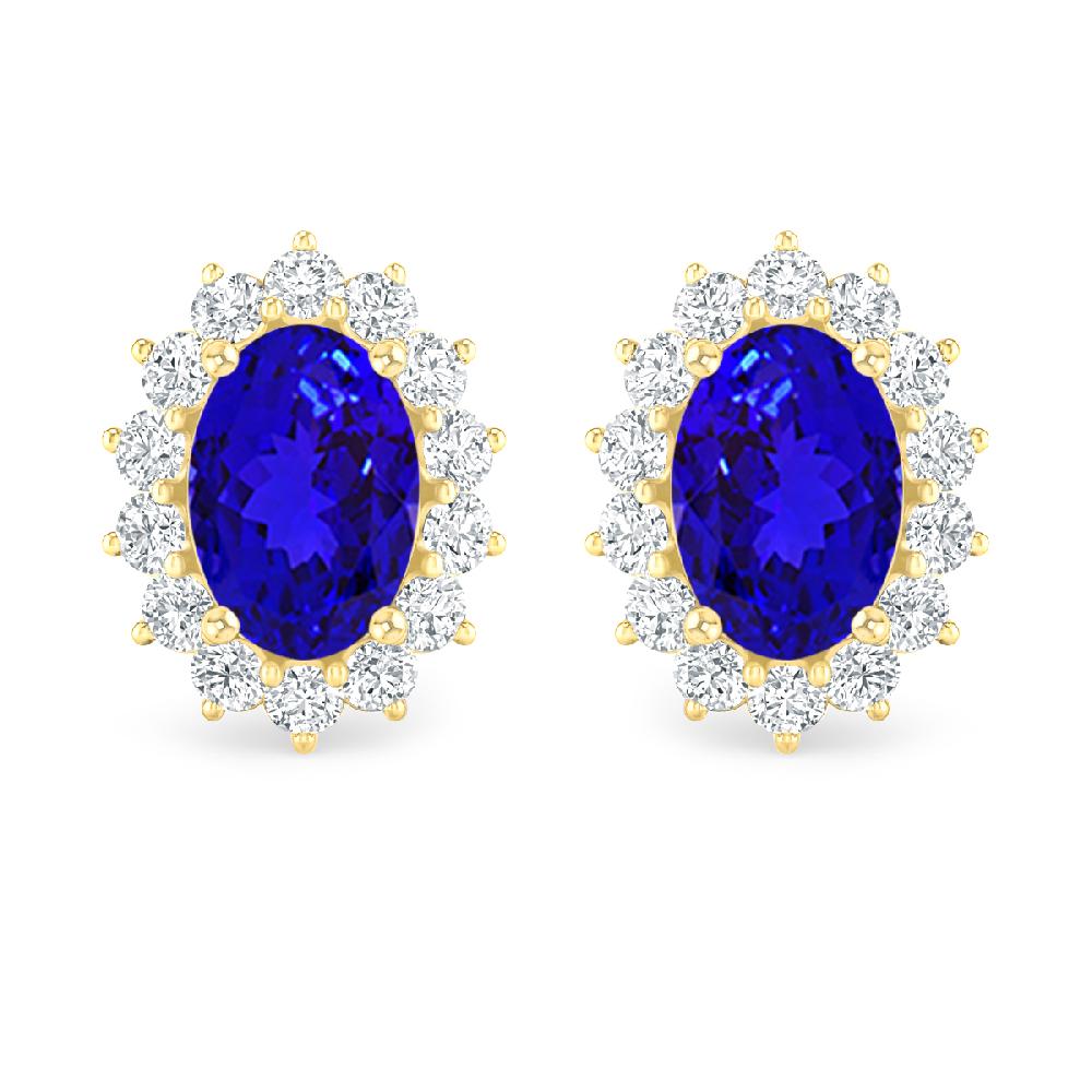 Yellow Gold - Tanzanite