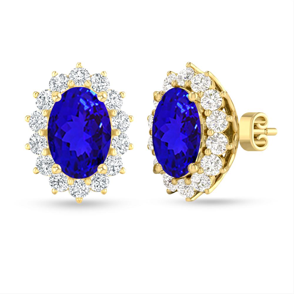 Yellow Gold - Tanzanite