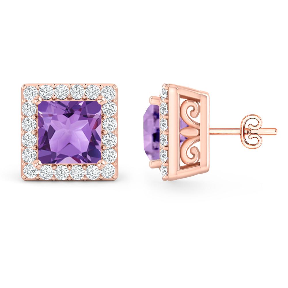 Rose Gold - Amethyst