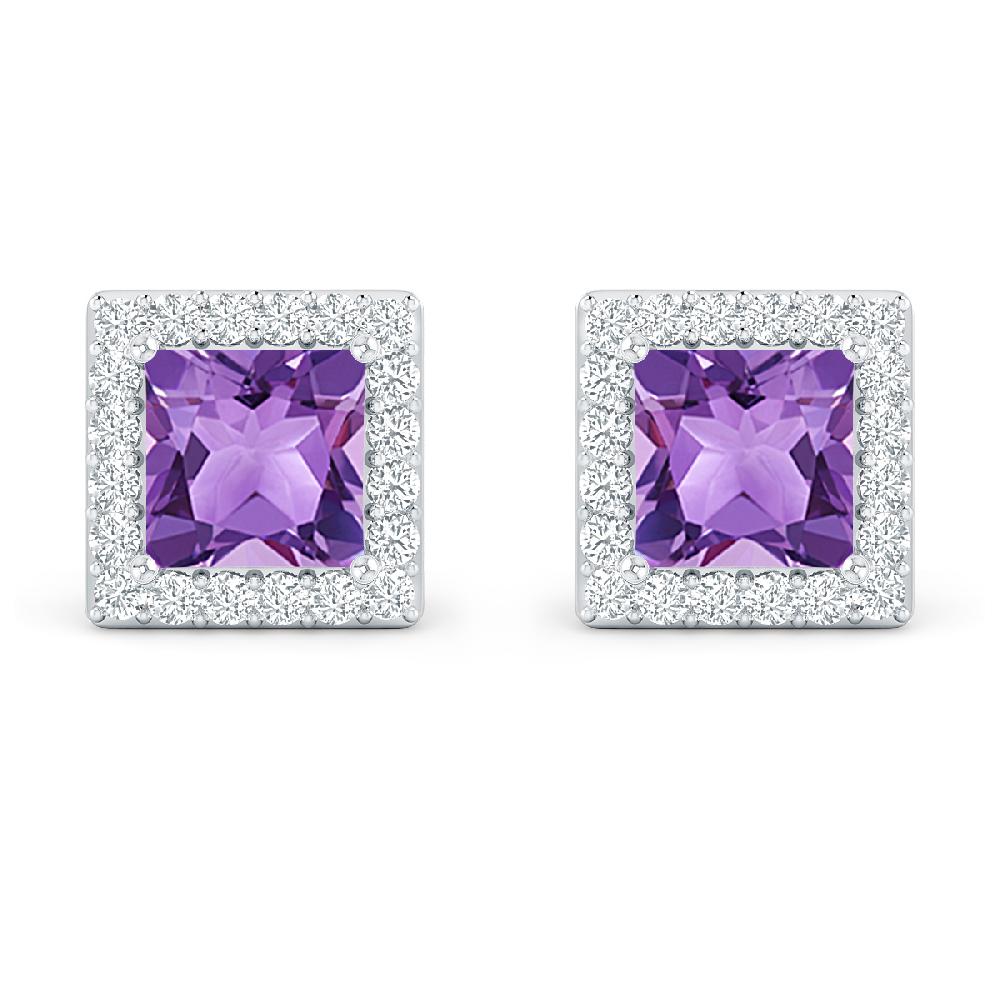 White Gold - Amethyst