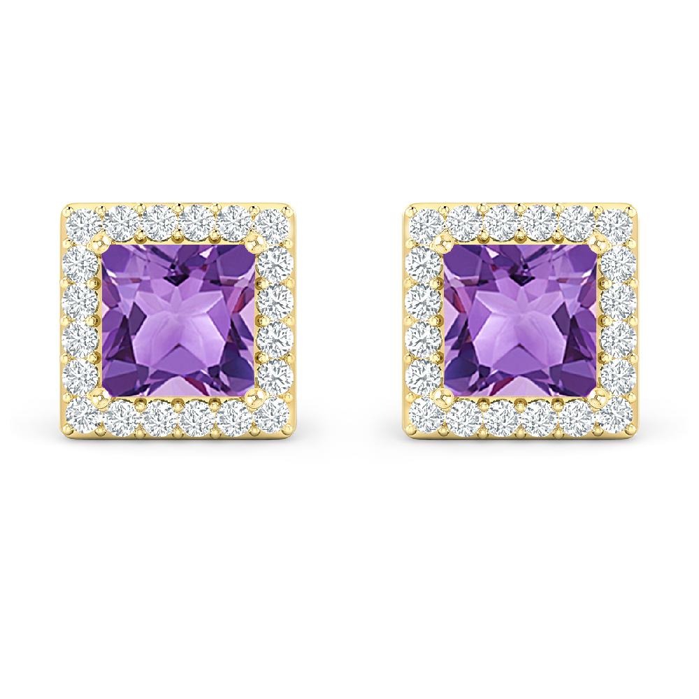 Yellow Gold - Amethyst