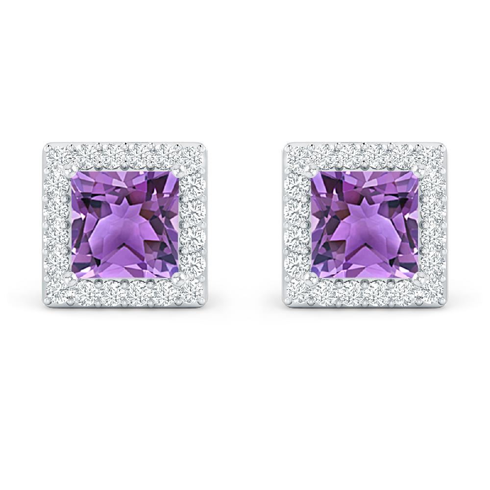 White Gold - Amethyst