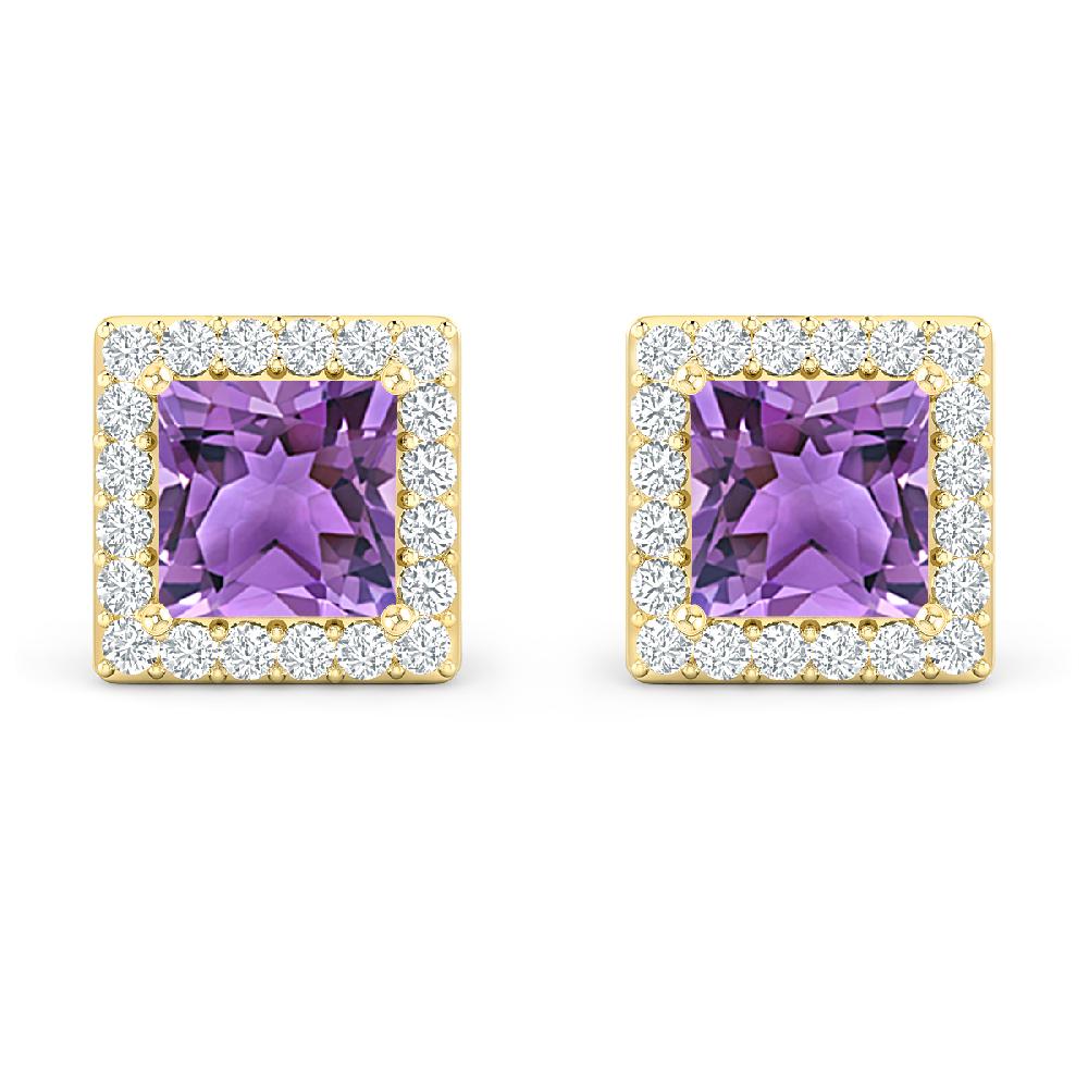 Yellow Gold - Amethyst