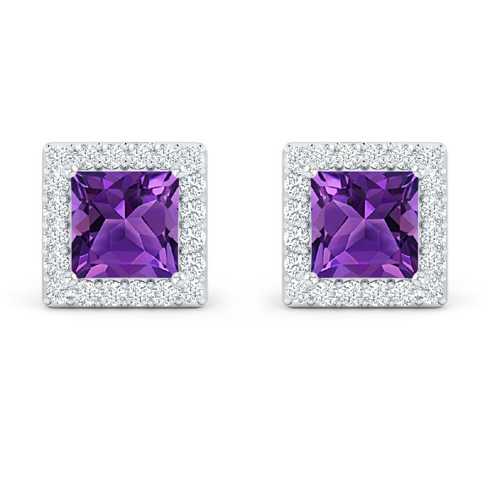 White Gold - Amethyst