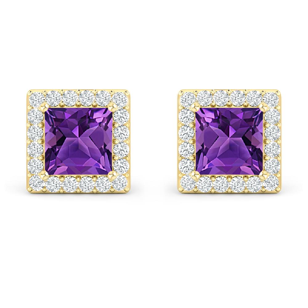 Yellow Gold - Amethyst
