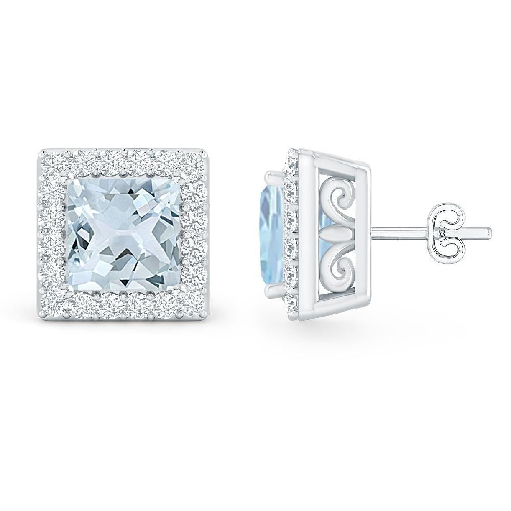 White Gold - Aquamarine