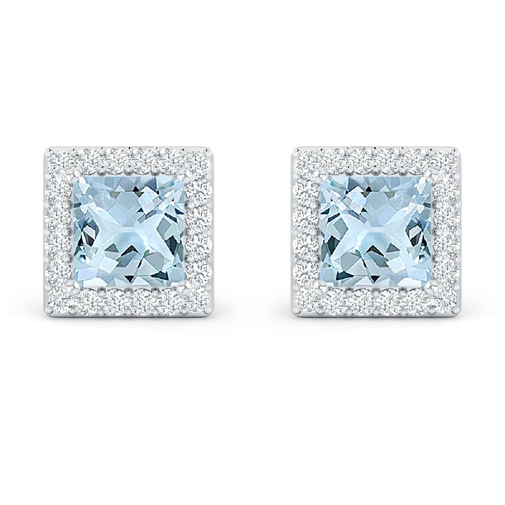 White Gold - Aquamarine