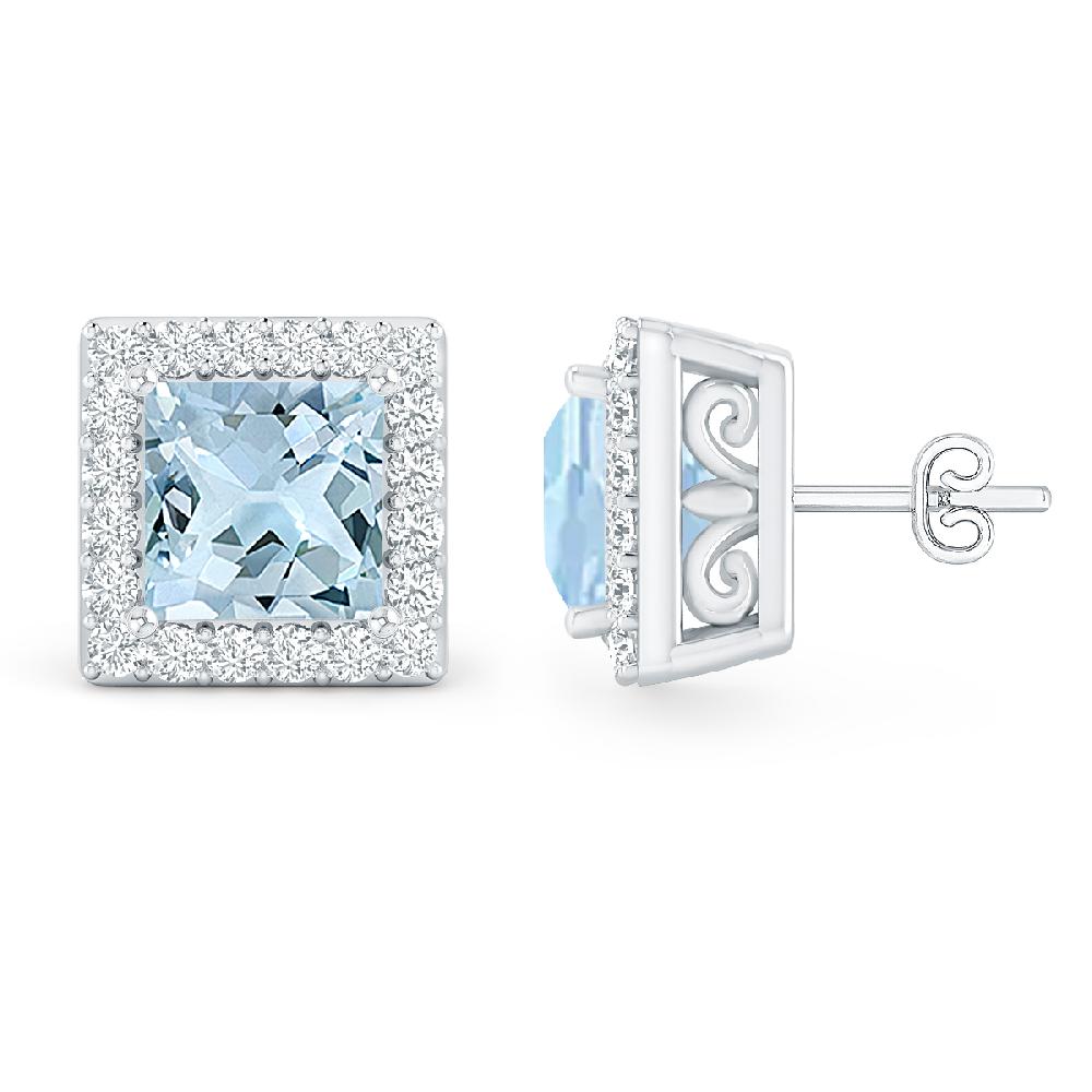 White Gold - Aquamarine