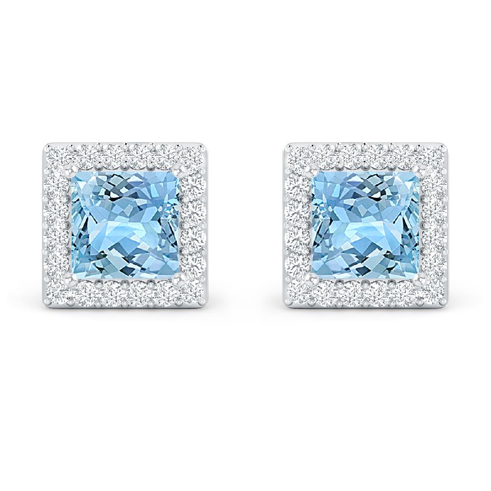 White Gold - Aquamarine