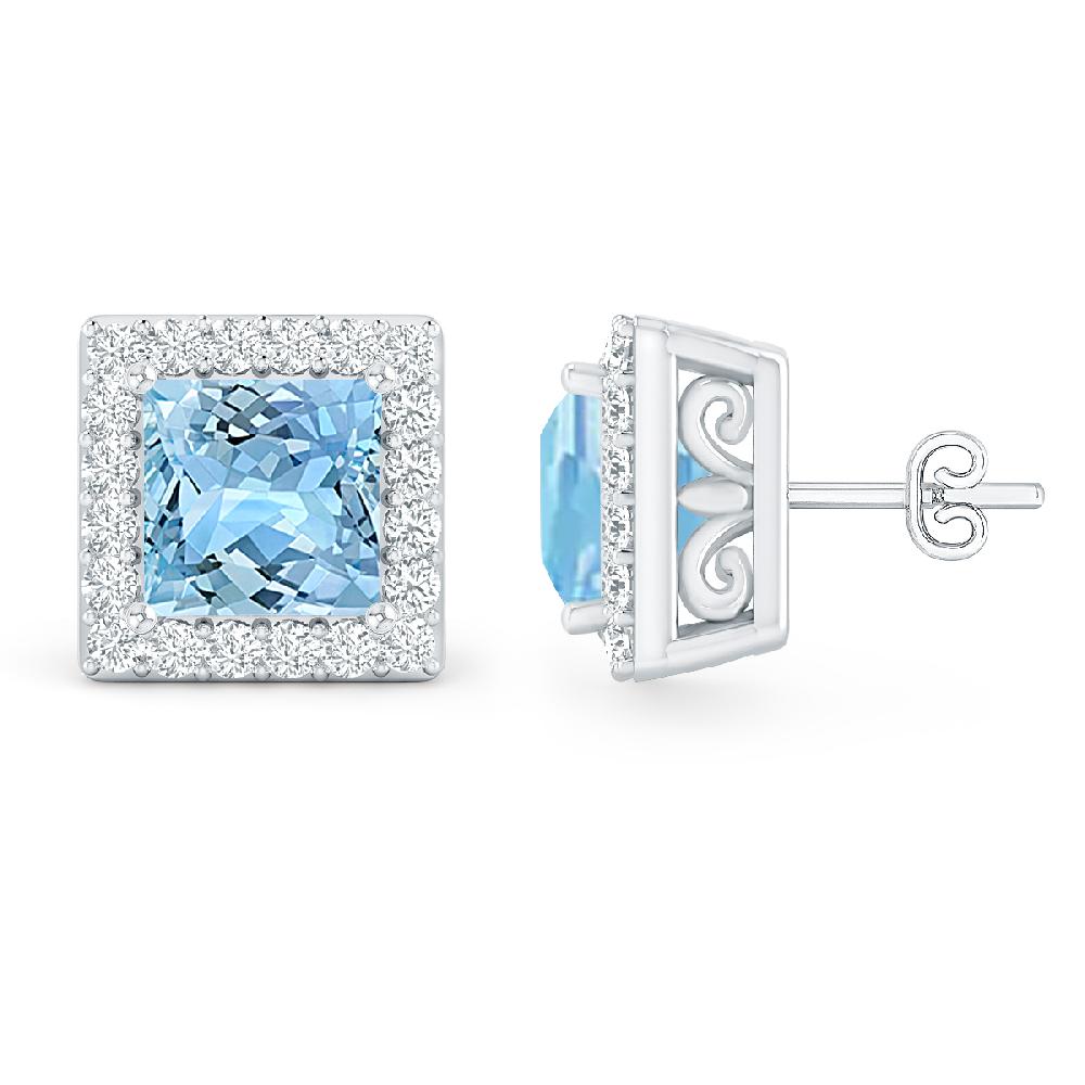 White Gold - Aquamarine