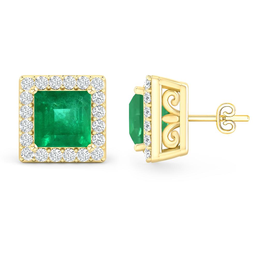 Yellow Gold - Emerald