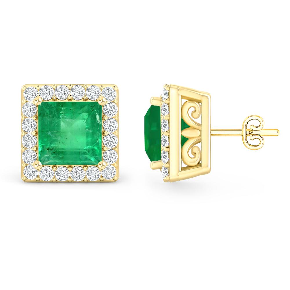 Yellow Gold - Emerald