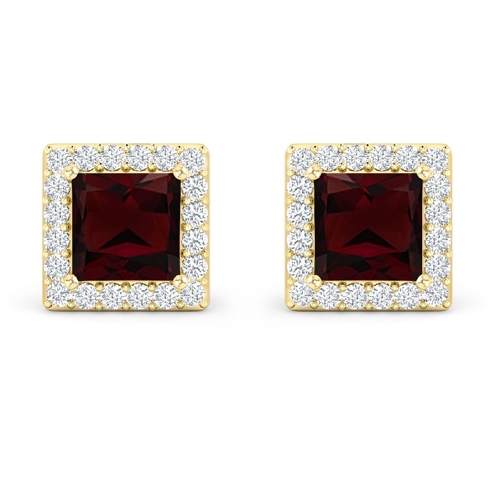 Yellow Gold - Garnet