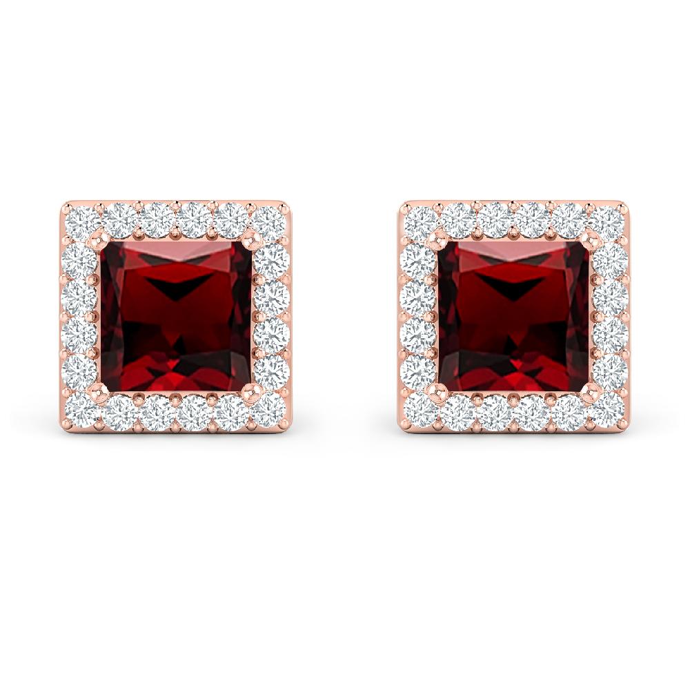 Rose Gold - Garnet