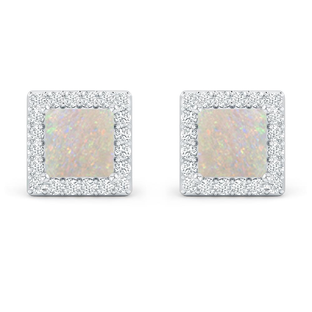 White Gold - Opal