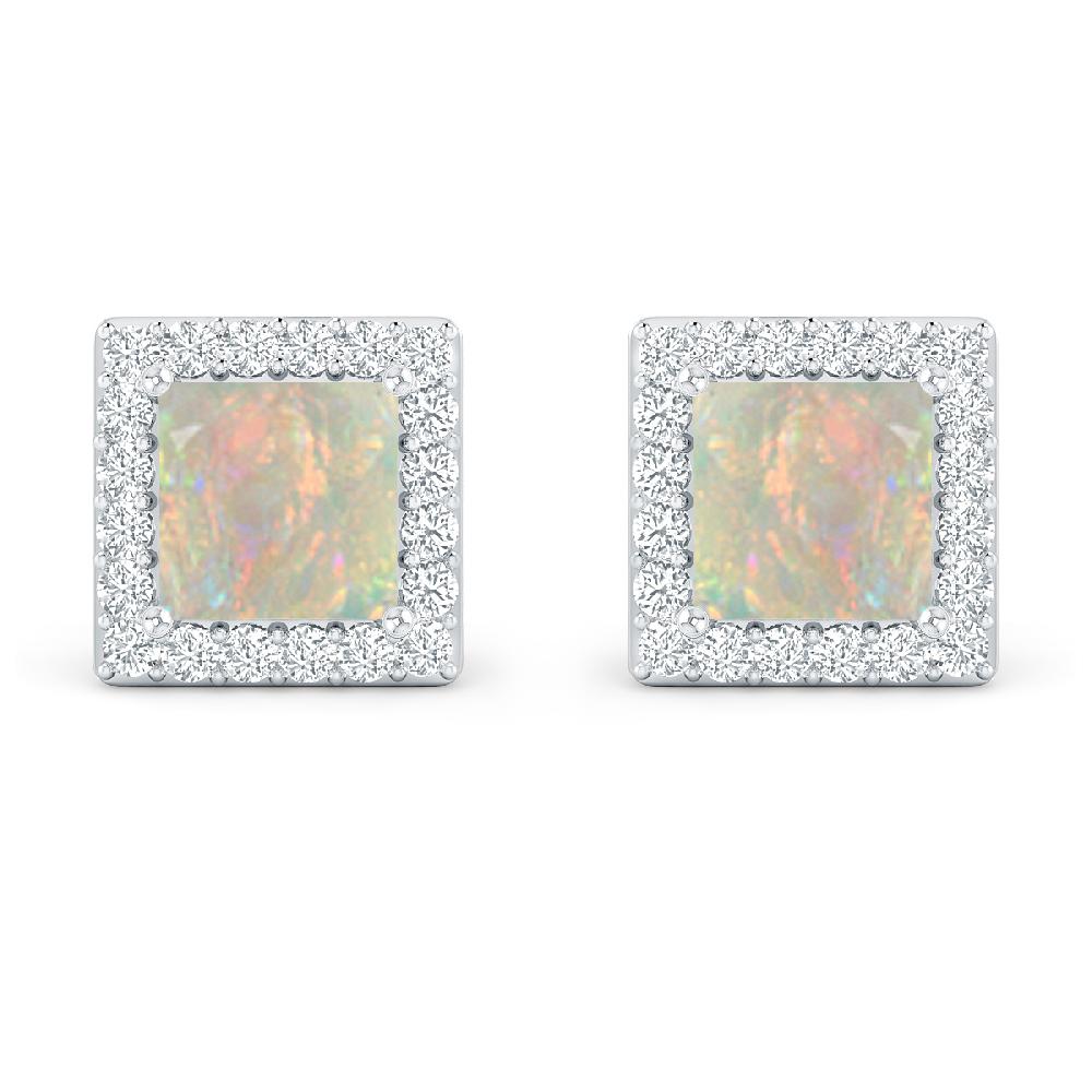 White Gold - Opal