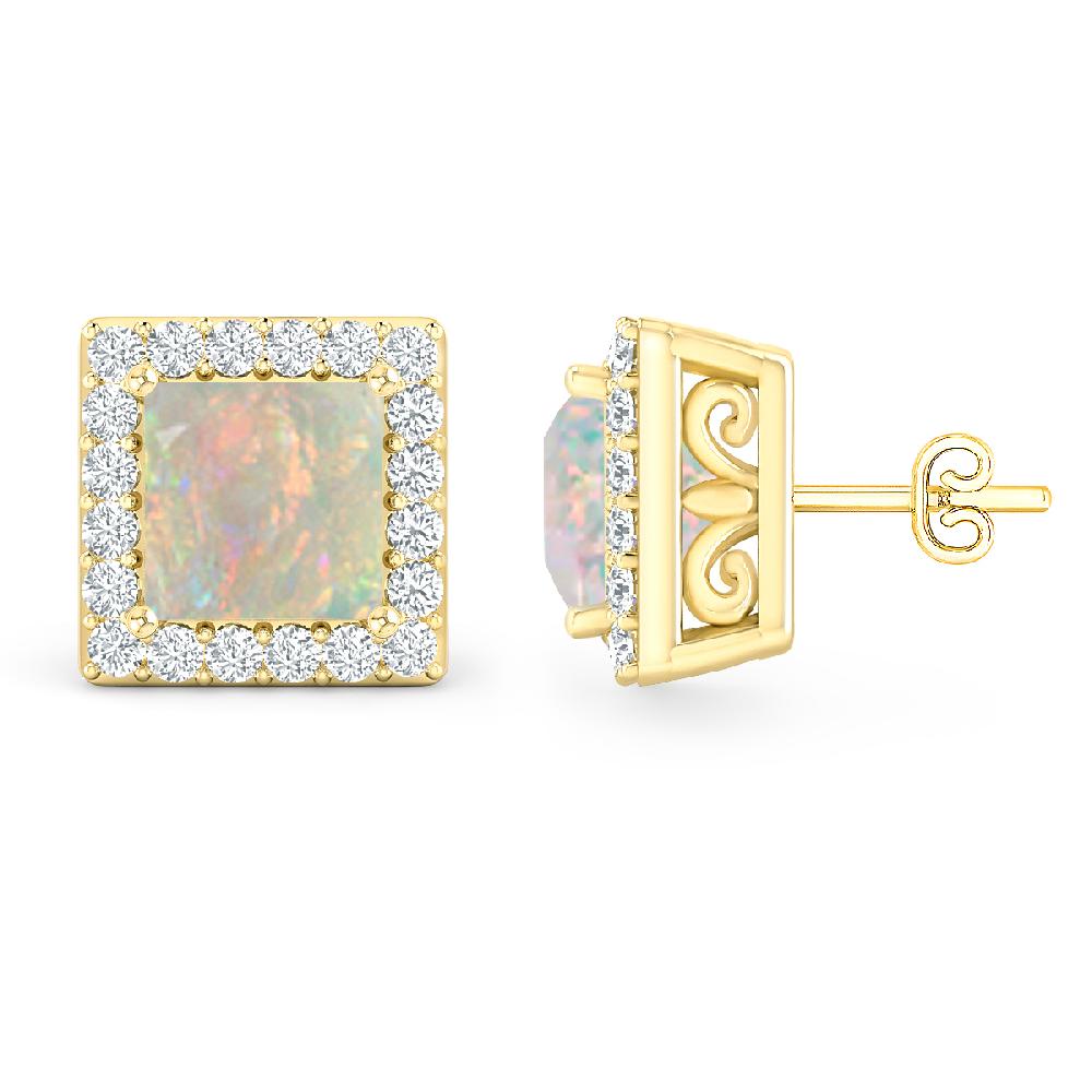 Yellow Gold - Opal