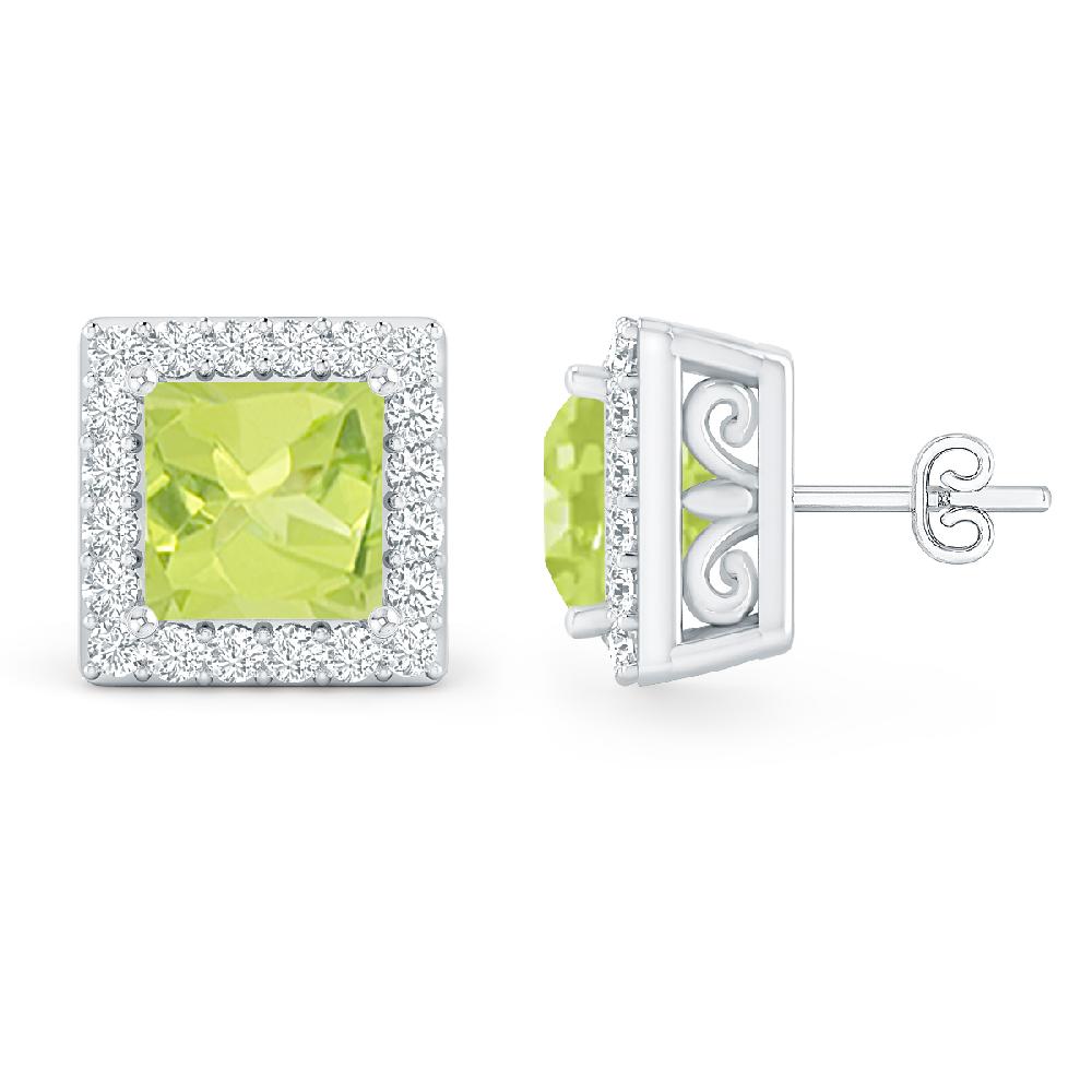 White Gold - Peridot