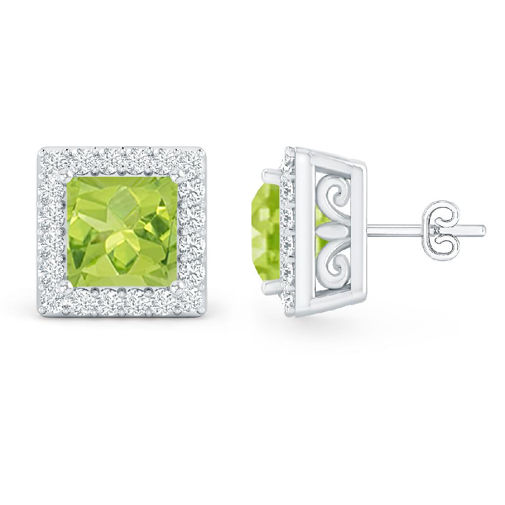 White Gold - Peridot