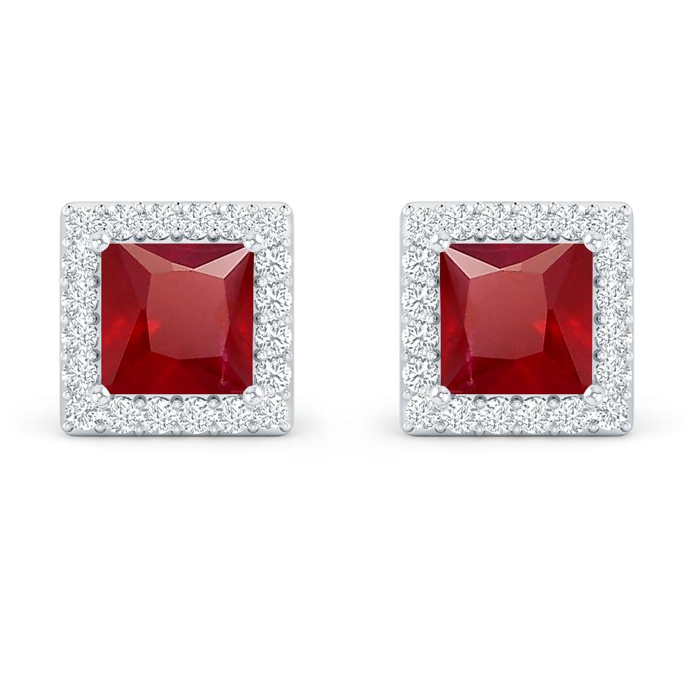 White Gold - Ruby